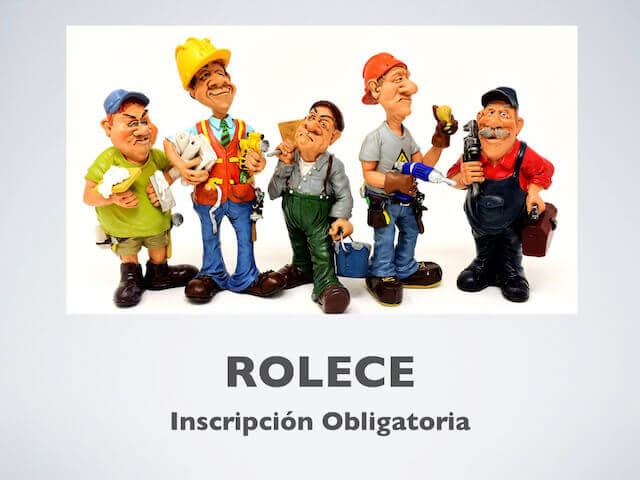 ROLECE: problemas para la inscripción