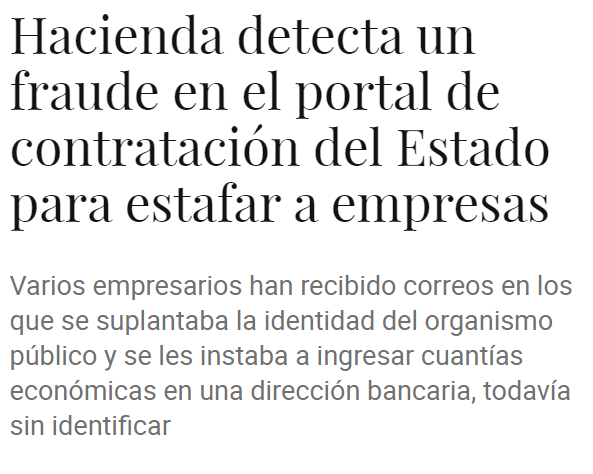 AVISO DE SUPLANTACIÓN DE PERSONALIDAD